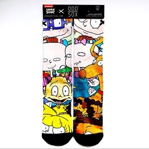 Odd Sox Nickelodeon Rugrats Crew Socks 90s Cartoon